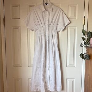 NWOT pintuck waist dress